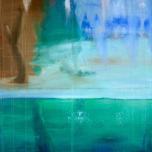 lake | oil on canvas, 7o x 1oo cm