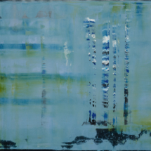 abstract #3 | oil on hardboard, 100 x 70 cm