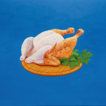 chicken 69 | oil on canvas, 140 x 100 cm